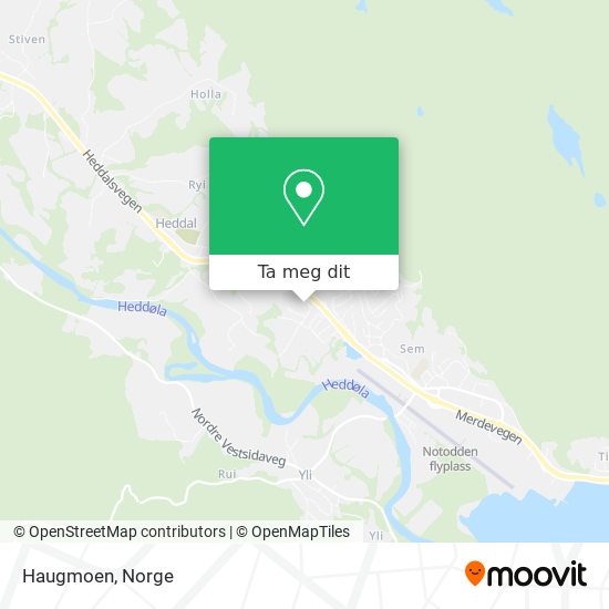 Haugmoen kart