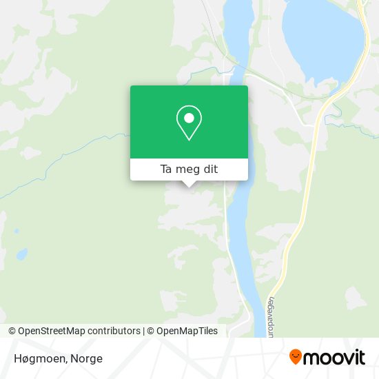 Høgmoen kart