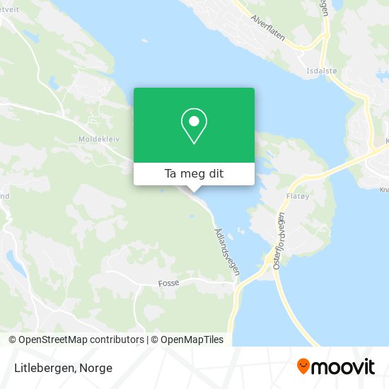 Litlebergen kart