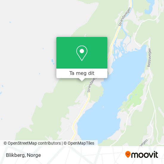 Blikberg kart