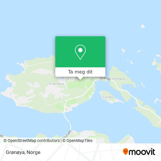 Grønøya kart