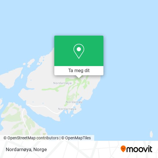 Nordarnøya kart