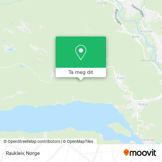 Raukleiv kart