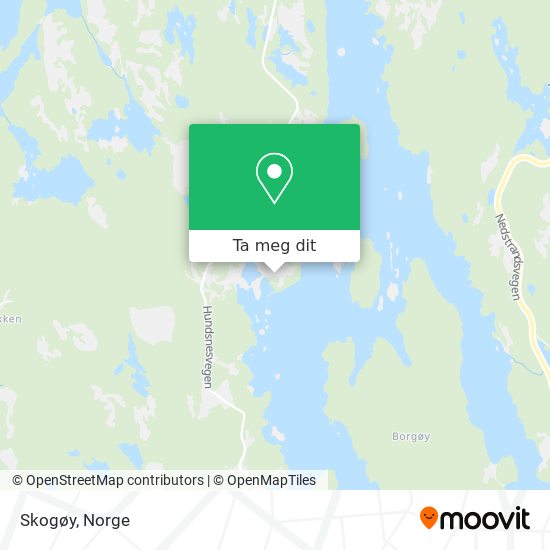 Skogøy kart