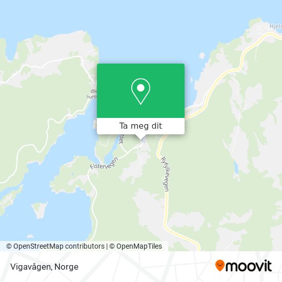 Vigavågen kart