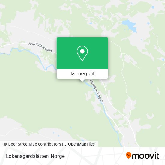 Løkensgardslåtten kart