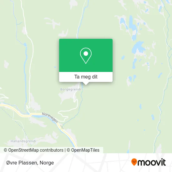 Øvre Plassen kart