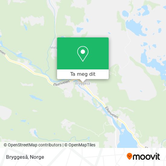 Bryggeså kart
