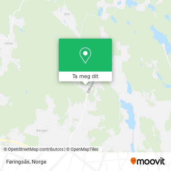 Føringsås kart