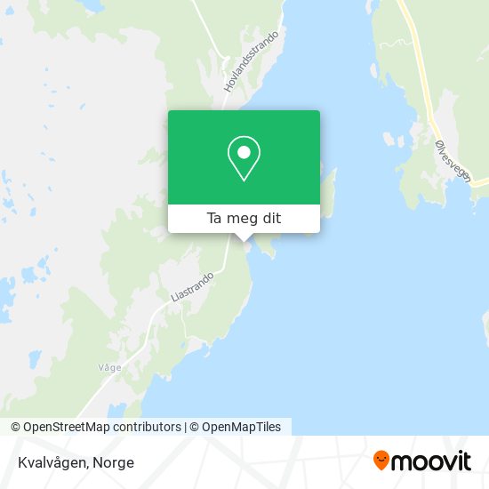 Kvalvågen kart