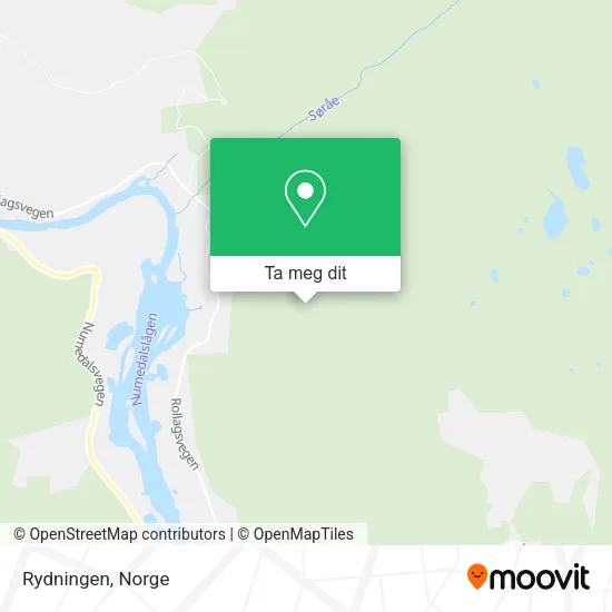 Rydningen kart