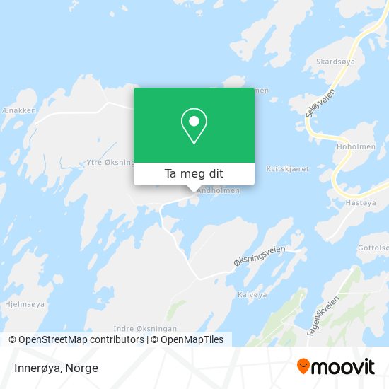 Innerøya kart