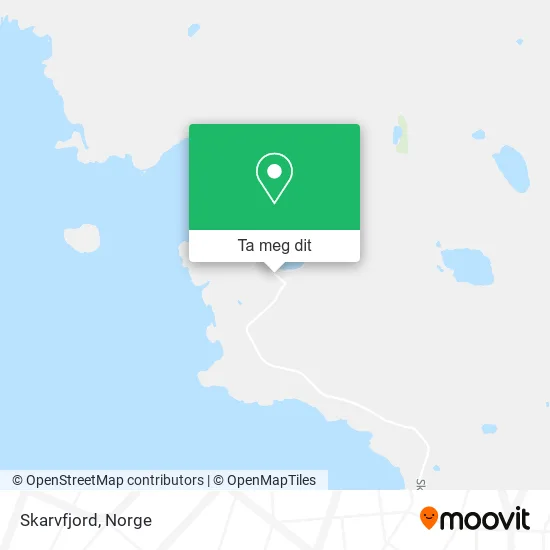 Skarvfjord kart