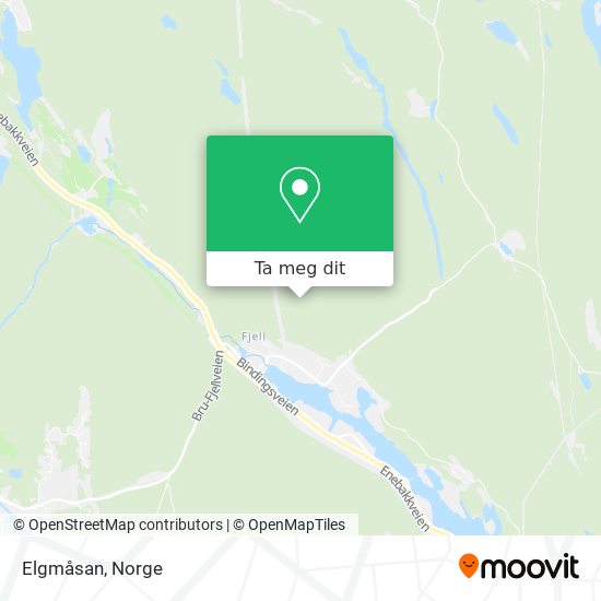 Elgmåsan kart