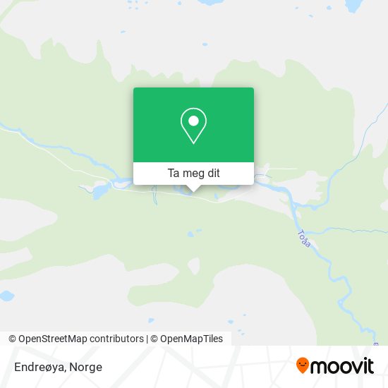 Endreøya kart