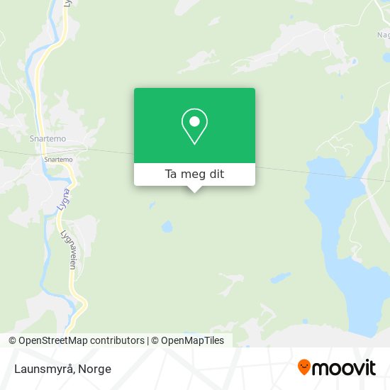 Launsmyrå kart