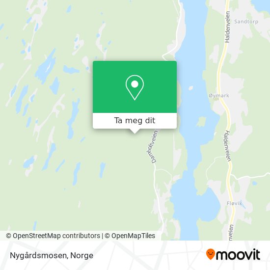 Nygårdsmosen kart