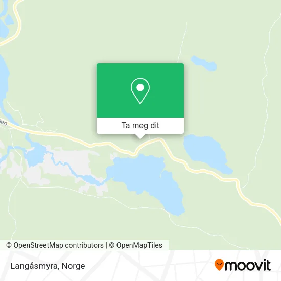 Langåsmyra kart