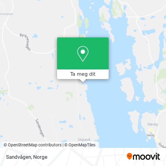 Sandvågen kart