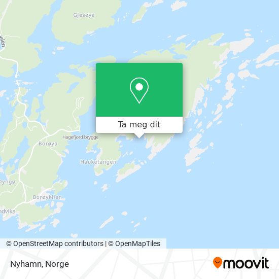 Nyhamn kart