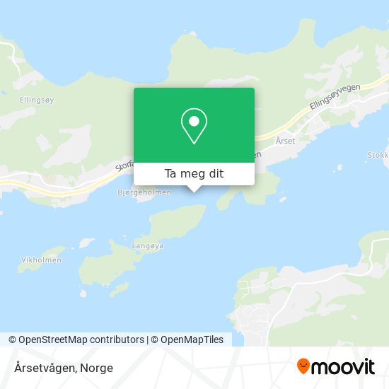 Årsetvågen kart