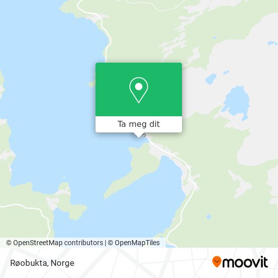 Røobukta kart