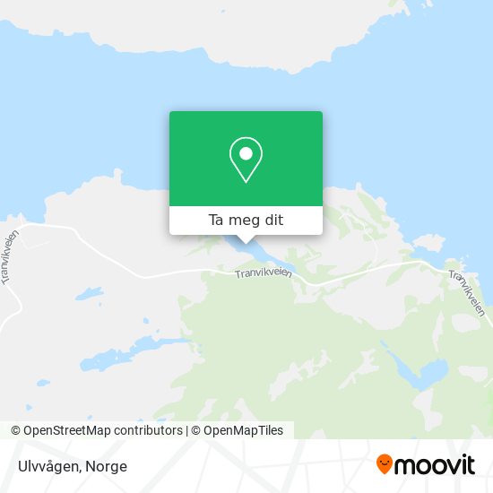 Ulvvågen kart