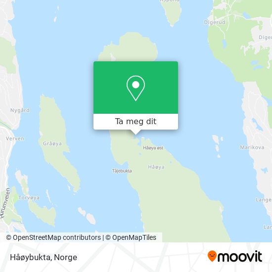 Håøybukta kart