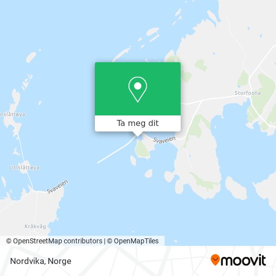 Nordvika kart