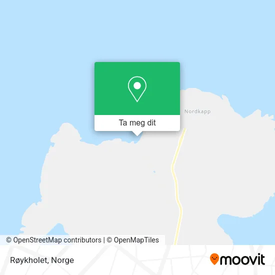 Røykholet kart