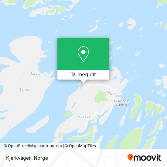 Kjerkvågen kart