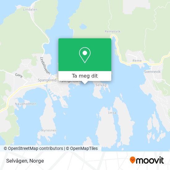 Selvågen kart