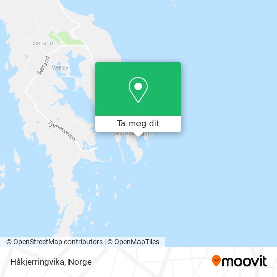 Håkjerringvika kart