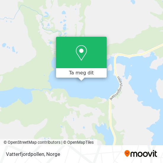 Vatterfjordpollen kart
