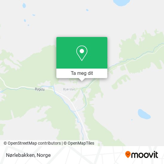Nørlebakken kart