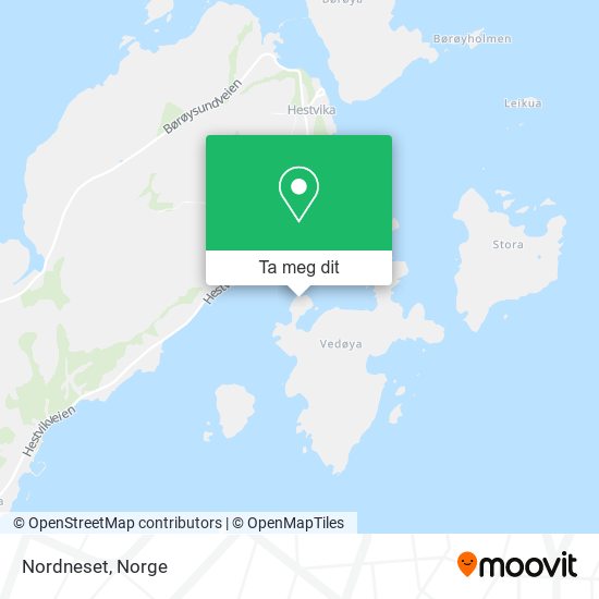 Nordneset kart