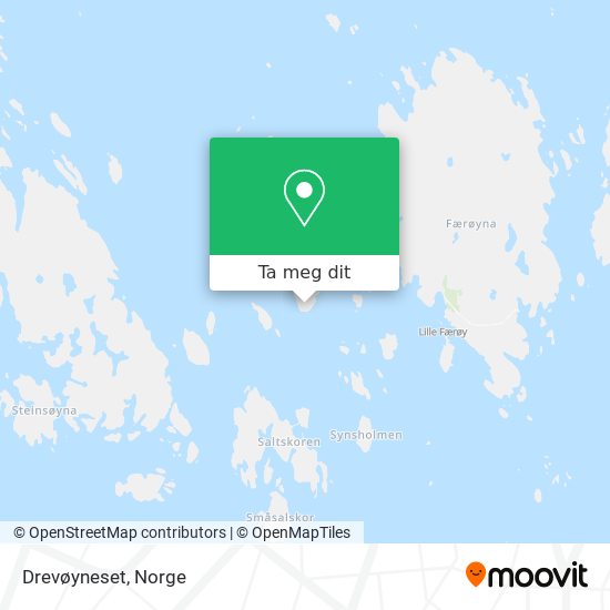 Drevøyneset kart