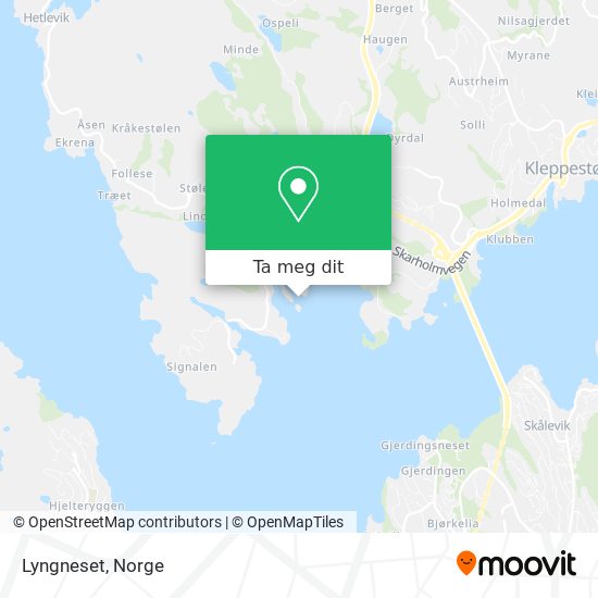 Lyngneset kart