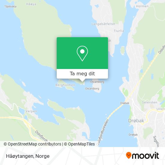 Håøytangen kart