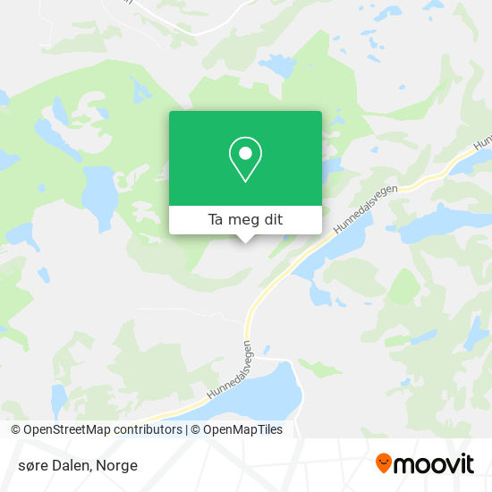 søre Dalen kart