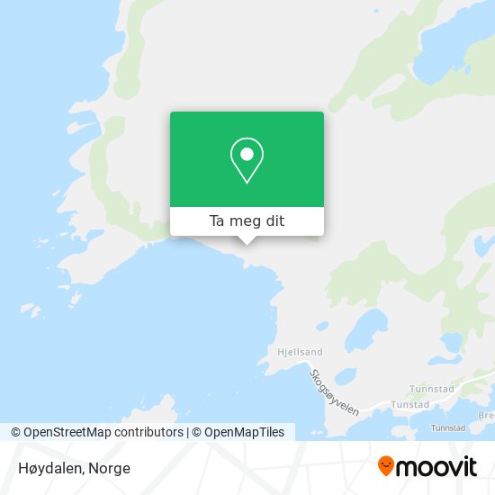 Høydalen kart