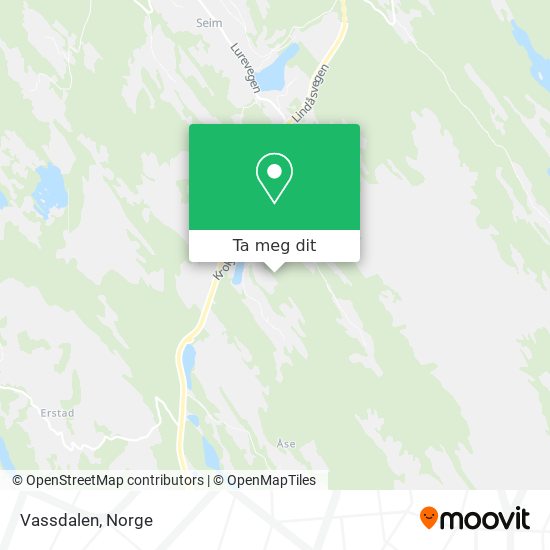 Vassdalen kart