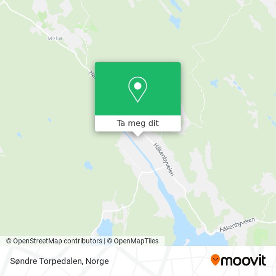 Søndre Torpedalen kart