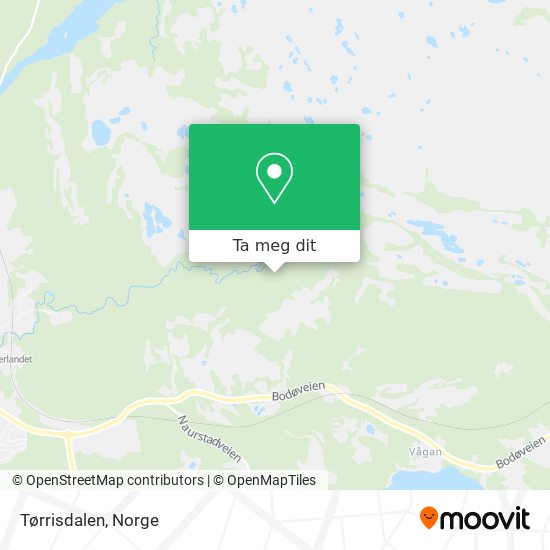 Tørrisdalen kart