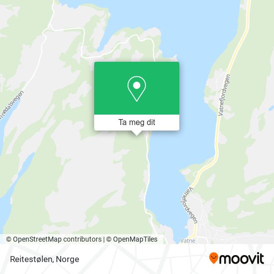 Reitestølen kart