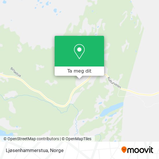 Ljøsenhammerstua kart