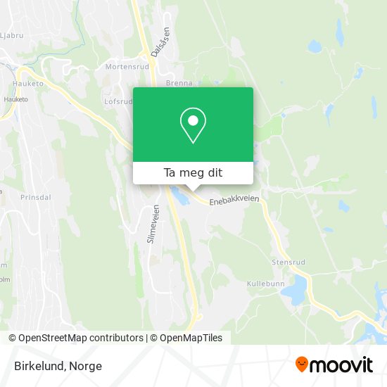 Birkelund kart