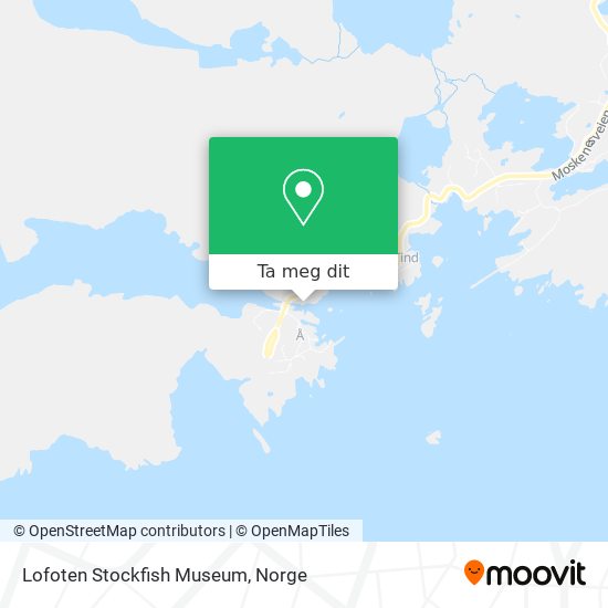 Lofoten Stockfish Museum kart