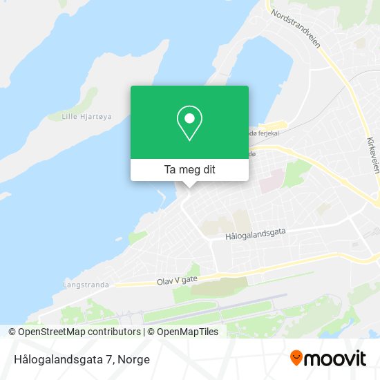 Hålogalandsgata 7 kart