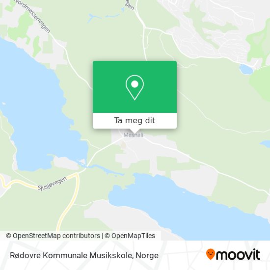 Rødovre Kommunale Musikskole kart